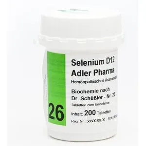Biochemie Adler 26 Selenium D12 Adler Ph. Tabletten