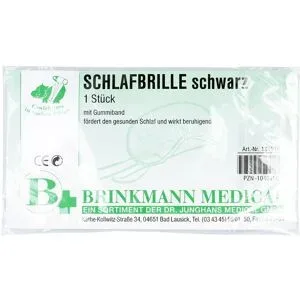 Brinkmann Schlafbrille schwarz