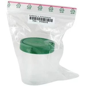 Brinkmann Urinbecher mit Schraubdeckel