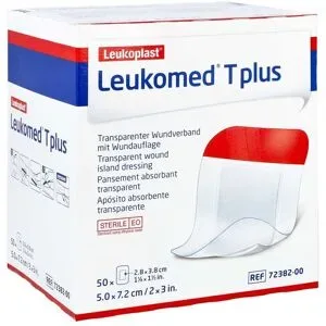 Leukomed transparent plus sterile Pflaster 5x7,2 cm