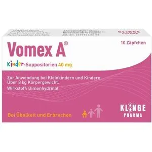 Vomex A Kinder Zäpfchen 40mg