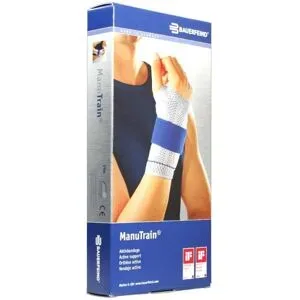 Manutrain Handgelenkbandage Größe 3 rechts titan