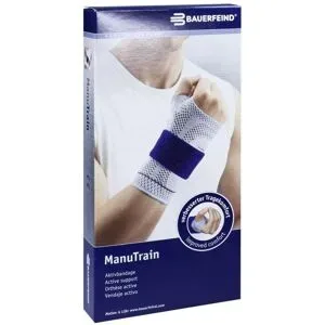 Manutrain Handgelenkbandage Größe 4 links titan