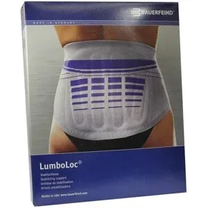 Lumboloc Rückenstütz Bandage Größe 3 titan