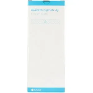 Biatain Alginate Ag Tamponade 3x44 cm mit Silber