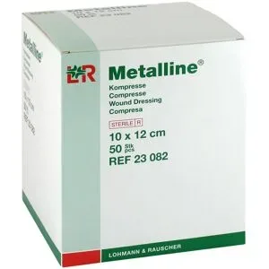 Metalline Kompressen 10x12cm steril