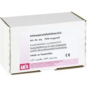 Schwangerschaftsfrühtest Urin Hcg Teststreifen