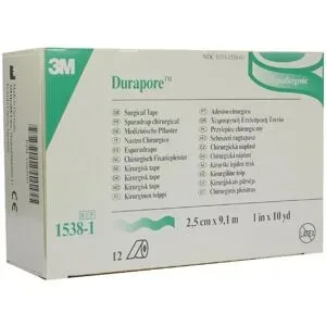 Durapore Silkpflaster 2,5 cmx9,1 m Rolle