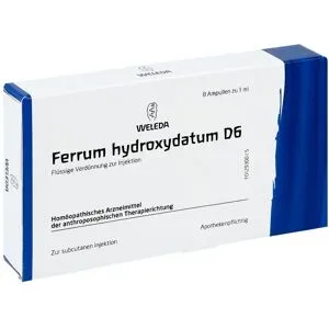 Weleda Ferrum Hydroxydatum D6 Ampullen