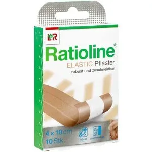 Ratioline elastic Wundschnellverband 4 cmx1 m