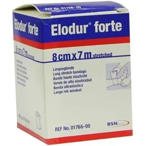 Elodur kräftig Kompr.binde 8 cmx7 m
