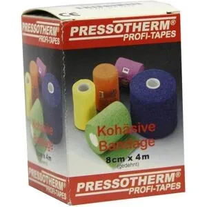 Pressotherm Kohäsive Bandage 8cmx4m rot