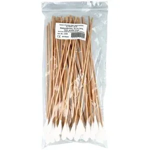Wattestäbchen Holz grosser Kopf 25 cm