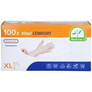 Handschuhe Einmal Vinyl puderfrei Xl