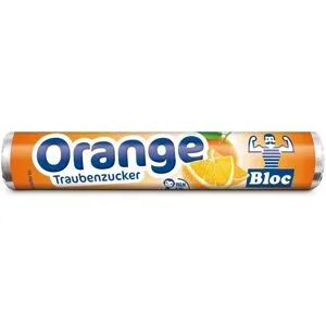 Bloc Traubenzucker Orange