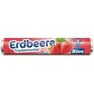 Bloc Traubenzucker Erdbeer