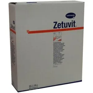 Zetuvit Saugkompressen steril 20x20 cm