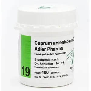 Biochemie Adler 19 Cuprum arsen.D12 Adl.p. Tabletten