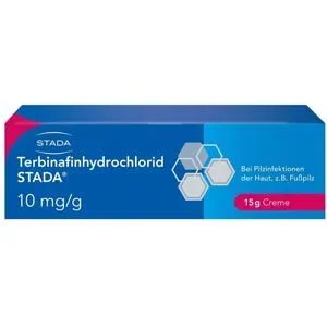 Terbinafin STADA Terbinafinhydrochlorid STADA 10mg/g Creme