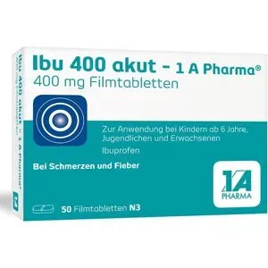 IBU 1 A PHARMA Ibu 400 akut - 1 A Pharma® Filmtabletten