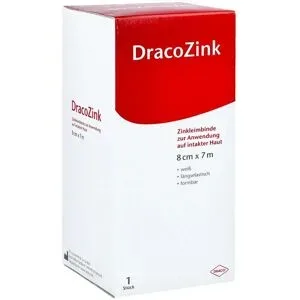 Zinkleimbinde Dracozink 8 cmx7 m