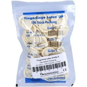 Fingerling Op Latex Größe 5 gerollt