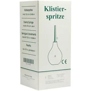 Klistierspritze Größe 4 birnf. mit Kanüle 150 g