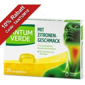 Tantum Verde 3 mg Lutschtabletten Zitronengeschmack