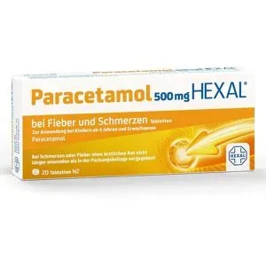 Paracetamol HEXAL Paracetamol 500 mg HEXAL® bei Fieber und Schmerzen