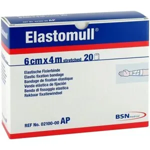 Elastomull 6 cmx4 m elastisch Fixierb.2100