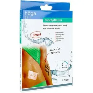 Duschpflaster 10x12 cm Transparentverband steril