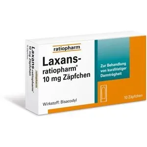 Laxans-ratiopharm 10mg Zäpfchen