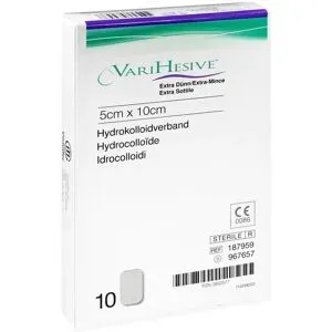 Varihesive extra dünn 5x10 cm Hkv hydroaktiv