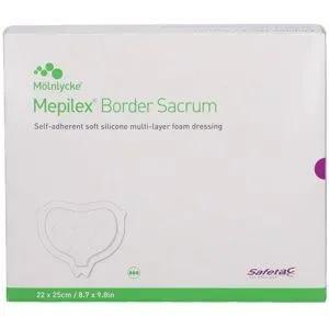 Mepilex Border Sacrum Schaumverb.haft.22x25 cm st.