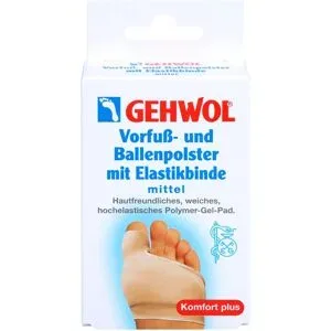 Gehwol Vorfuss- und Ballenpolster mit Elastikb.mittel
