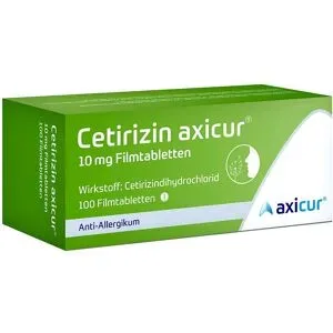 Cetirizin axicur 10 mg Filmtabletten