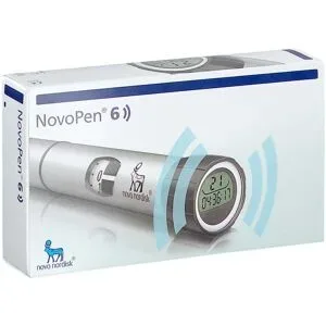 Novopen 6 Injektionsgerät Silber