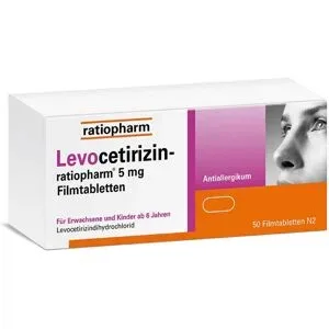 Levocetirizin-ratiopharm 5 mg Filmtabletten