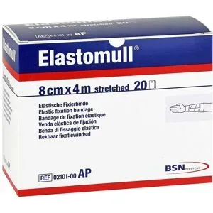Elastomull 8 cmx4 m elastisch Fixierb.2101