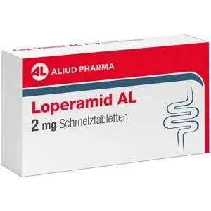 AL Aliud Pharma Loperamid AL 2 Mg Schmelztabletten