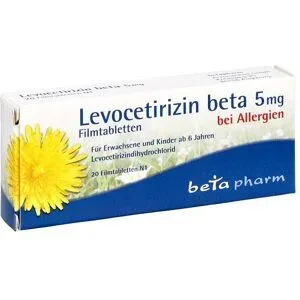 Levocetirizin beta 5 mg Filmtabletten