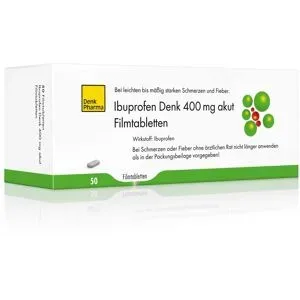 Ibuprofen Denk 400 Mg Akut Filmtabletten
