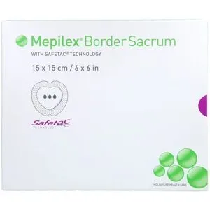 Mepilex Border Sacrum Schaumverb.15x15 cm steril