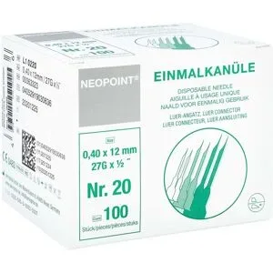 Kanülen Neopoint 20 0,40x12
