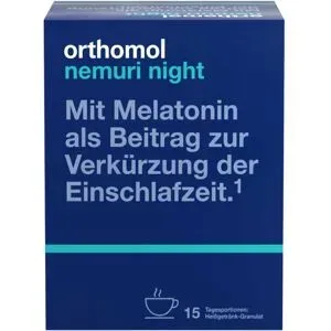 Orthomol Nemuri night Heißgetränk-Granulat