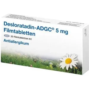 Lora-ADGC Desloratadin ADGC 5 Mg Filmtabletten