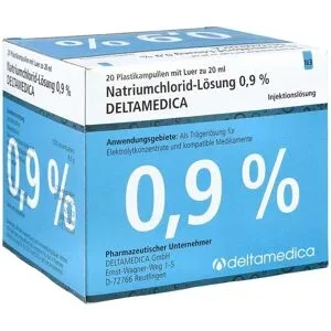 Natriumchlorid-lösung 0,9% Deltamedica Luer Pl.