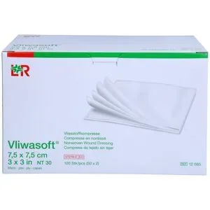 Vliwasoft Vlieskompressen 7,5x7,5 Cm Steril 6l.