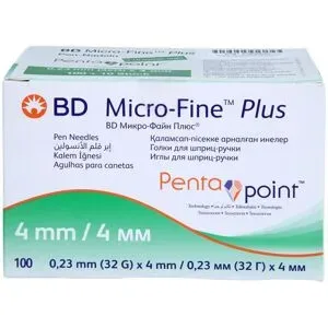 Bd Micro-fine+ 4 Pen-nadeln 0,23x4 Mm