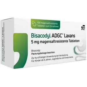 Bisacodyl ADGC Laxans 5 mg